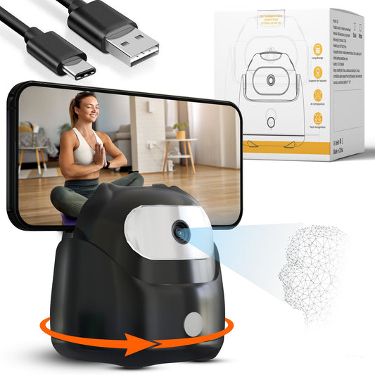 NEWDRU AI Auto Face Tracking Tripod Gimbal